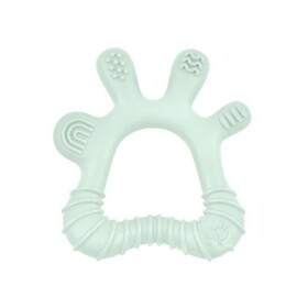 Green Sprouts Light Sage Silicone Front &amp; Side Teether