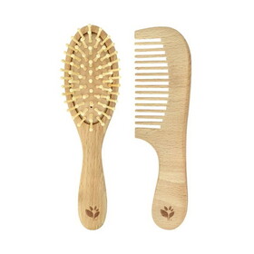 Green Sprouts Wooden Learning Brush &amp; Comb