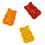 Joyride ZERO Fruity Gummy Bears 1.8 oz. bag