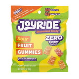 Joyride ZERO Sour Fruit Gummies 1.8 oz. bag