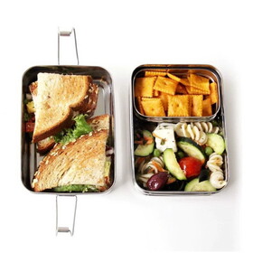 ECOlunchbox Three-in-One Classic Nesting Lunch Box 3 piece set