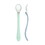 Green Sprouts Light Sage &amp; Light Blueberry Silicone &amp; Sprout Ware First Food Spoons 2 pack