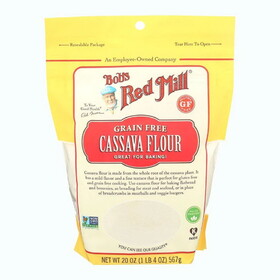 Bob&#039;s Red Mill Grain-Free Cassava Flour 20 oz. bag