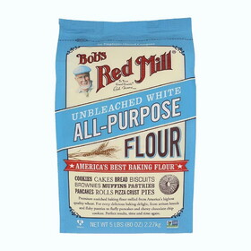 Bob&#039;s Red Mill Unbleached White All-Purpose Flour 5 lbs.