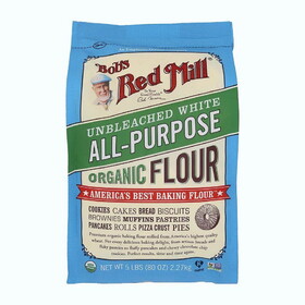 Bob&#039;s Red Mill Organic Unbleached All-Purpose Flour 5 lbs.