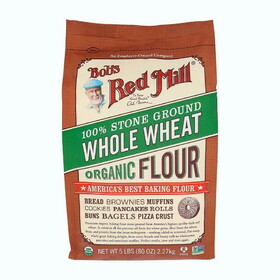 Bob&#039;s Red Mill Organic Whole Wheat Flour 5 lbs.