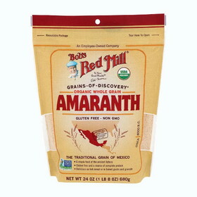 Bob&#039;s Red Mill Organic Amaranth Grain 24 oz. bag