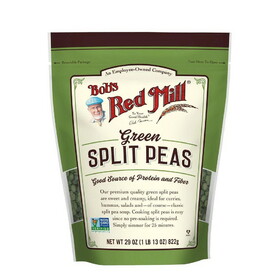 Bob&#039;s Red Mill Green Split Peas 29 oz. bag