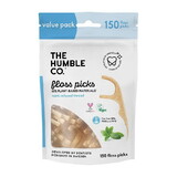 The Humble Co. Mint Dental Floss Picks 150 pieces