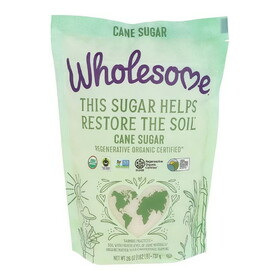 Wholesome Sweeteners Regenerative Organic Cane Sugar 26 oz.