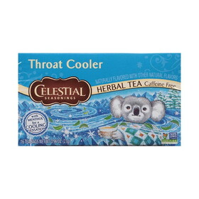 Celestial Seasonings Throat Cooler Tea 16 tea bags