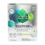 Seventh Generation Fresh Citrus Power+ Dishwasher Detergent Packs 18 count