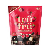 Tru Fru Hyper-Dried Real Strawberries in White & Dark Chocolate 4.2 oz.
