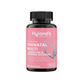 Hyland&#039;s Easy Morning Prenatal Multi + Digestion &amp; Morning Sickness Capsules 60 count