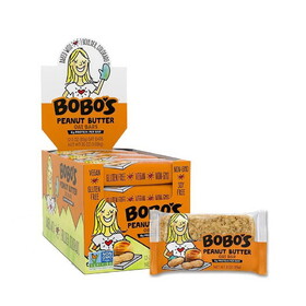 Bobo&#039;s Peanut Butter Oat Bar Display 12 (3 oz.) pack