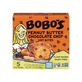 Bobo&#039;s Peanut Butter Chocolate Chip Bites 5 count