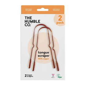 The Humble Co. Copper Tongue Scraper 2-Pack