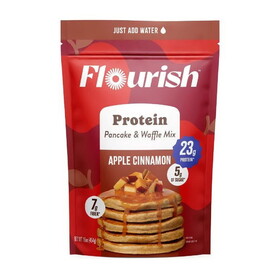 Flourish Apple Cinnamon Protein Pancake Mix 16 oz.