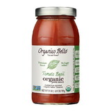 Organico Bello Organic Tomato Basil Pasta & Cooking Sauce 25 oz.