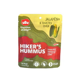 Ubu Foods Hikers Hummus Jalapeno &amp; Roasted Corn 1.5 oz.