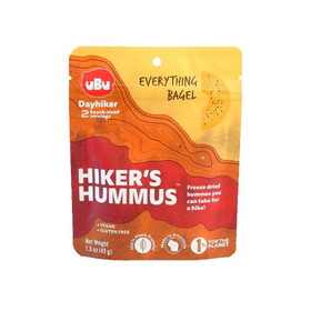 Ubu Foods Hikers Hummus Everything Bagel 1.5 oz.