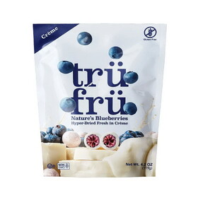 Tru Fru Hyper-Dried Blueberries in Creme 4.2 oz.