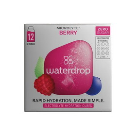 Waterdrop Microlyte Mixed Berry Water Flavor Drops 12 cubes/servings