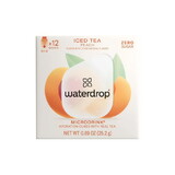 Waterdrop Microdrink Peach Iced Tea Water Flavor Drops 12 cubes/servings