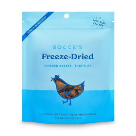 Bocce&#039;s Bakery Chicken Breast Freeze Dried Treats 3 oz.