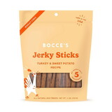 Bocce's Bakery Turkey & Sweet Potato Jerky Sticks 4 oz.