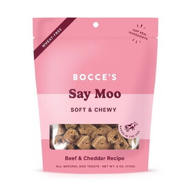 Bocce&#039;s Bakery Say Moo Soft &amp; Chewy Treats 6 oz.