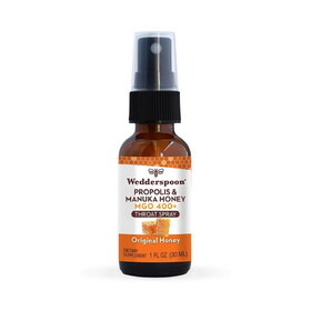 Wedderspoon Honey Propolis &amp; Manuka Honey Throat Spray 1 fl. oz.