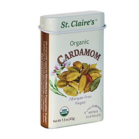 St. Claire&#039;s Organics Cardamom Herbal Pastilles 1.5 oz.