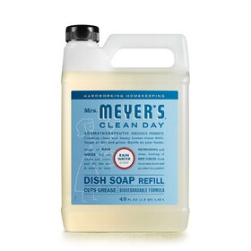 Mrs. Meyer&#039;s Clean Day Rain Water Dish Soap Refill 48 fl. oz.