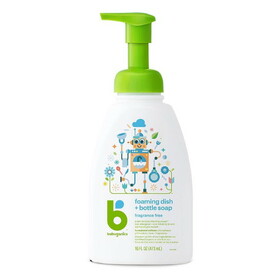 Babyganics Fragrance-Free Foaming Dish &amp; Bottle Soap 16 fl. oz.