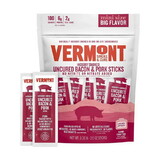 Vermont Smoke & Cure Uncured Bacon Pork Meat Sticks 6 count