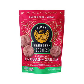 Siete Fresas Con Crema Grain-Free Mexican Cookies 4.5 oz.