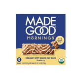 MadeGood Blueberry Soft Breakfast Bars 5 count