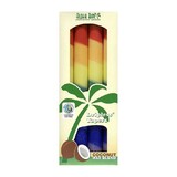 Aloha Bay Rainbow Taper Candles 4-pack