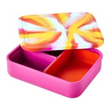 LunchBots Platinum Silicone Mantis Shrimp Large Bento Box