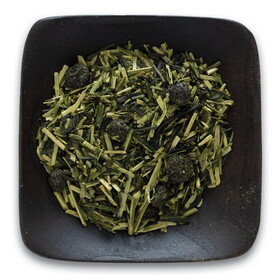 Frontier Co-op Blueberry Green Kukicha Tea, Organic 1 lb.