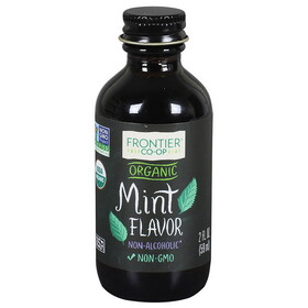 Frontier Co-op Organic Mint Flavor 2 fl. oz.