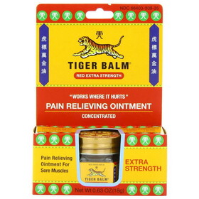 Tiger Balm Red Extra Strength Pain Relieving Ointment 0.63 oz.