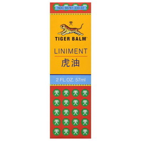 Tiger Balm Pain Relieving Liniment Oil 2 oz.