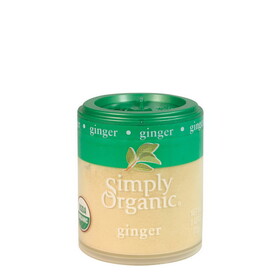 Simply Organic 50032 Ginger Root Ground 0.42 oz.