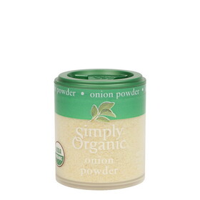 Simply Organic Simply Organic, Onion, White Powder Organic 0.74 oz.