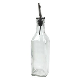 Frontier Co-op Oil & Vinegar Bottle with Stainless Steel Spout 10.2 in.
