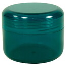 Frontier Co-op 8655 Emerald Green Container with Domed Lid 2 oz.
