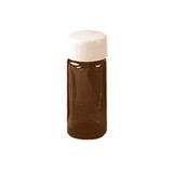 Frontier Co-op 8666 Amber Oil Bottle with Cap (6 count) 2 dram