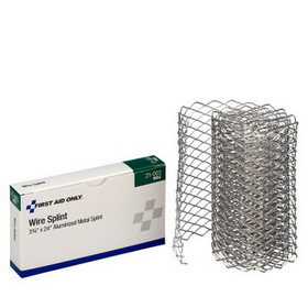 First Aid Only Aluminized Metal Wire Splint 3-3/4" X 24" (1/bx)